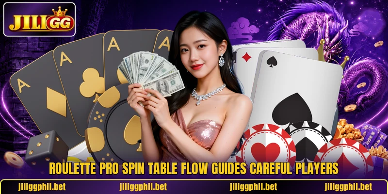 Roulette Pro Spin table flow guides careful players Roulette Pro Spin table flow guides careful players
